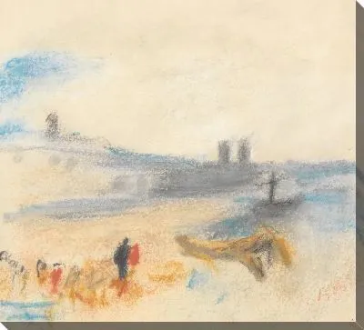 Картина Порт с пришвартованным пароходом