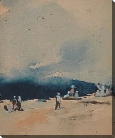 Картина Вдоль берега