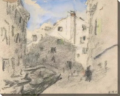 Картина Венецианская уличная сцена