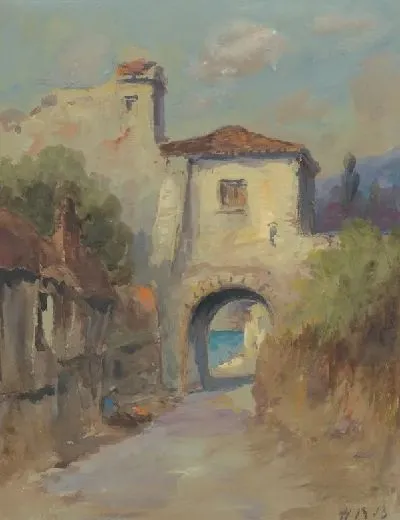 Картина шлюз