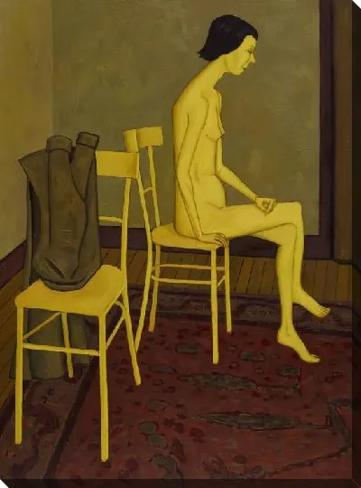 Картина Обнаженная с двумя стульями