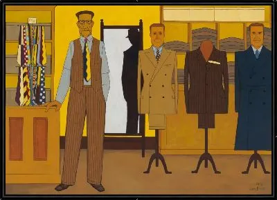 Картина Мужская одежда