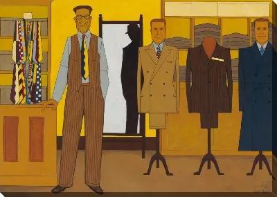 Картина Мужская одежда