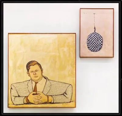 Портрет Kym Bonython / Портрет кепки спидвея мистера Бонитона