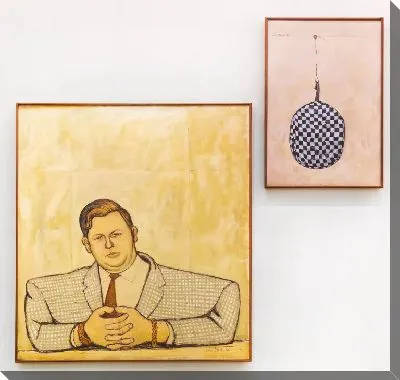 Портрет Kym Bonython / Портрет кепки спидвея мистера Бонитона