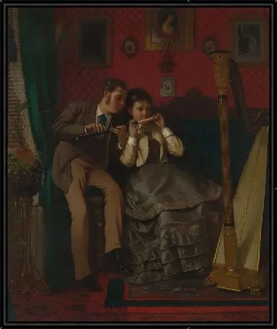 Картина Урок музыки