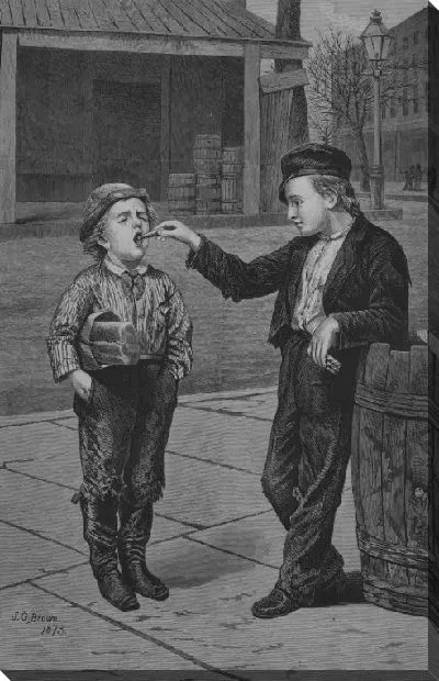 Картина Открой рот и закрой глаза 