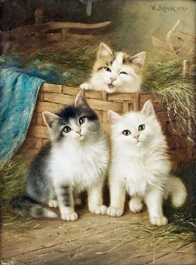 Картина Котята (Kittens)