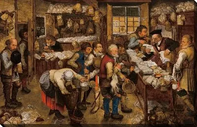 Картина Налоговая служба