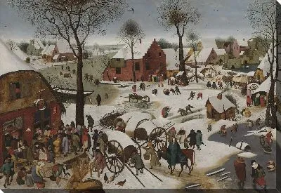 Картина Перепись в Вифлееме