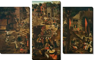 Деревенская ярмарка (Деревенский праздник в честь святых Юбера и Святого Антония)