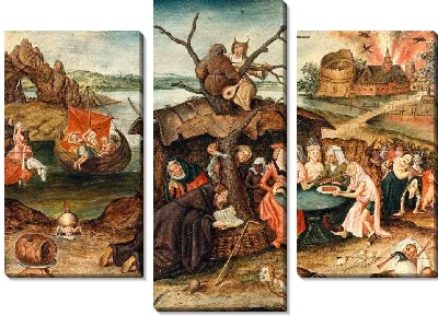 Картина Искушение Сан-Антонио