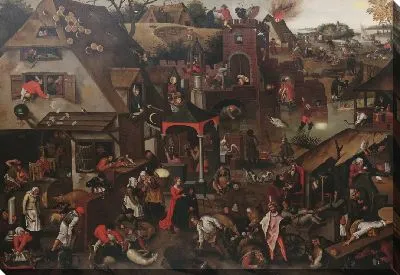 Картина Фламандские пословицы