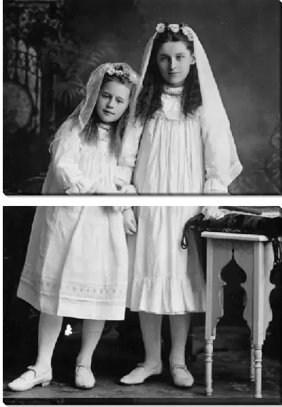 Картина Портрет двух девушек