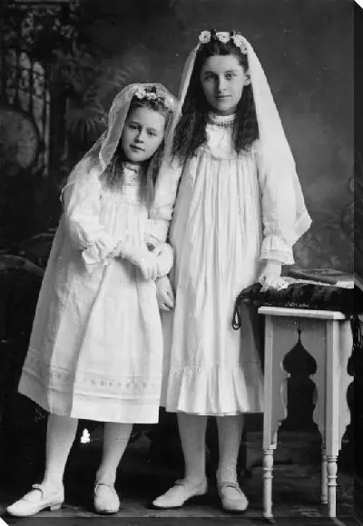 Картина Портрет двух девушек