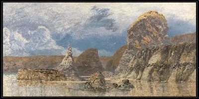 Картина Отмели Хареслейд Коув, Гауэр