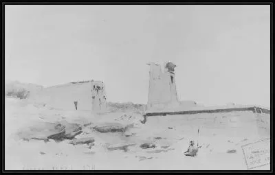 Храм Дендур, показывая пилон и терраса