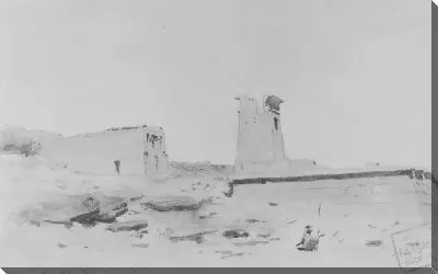 Храм Дендур, показывая пилон и терраса