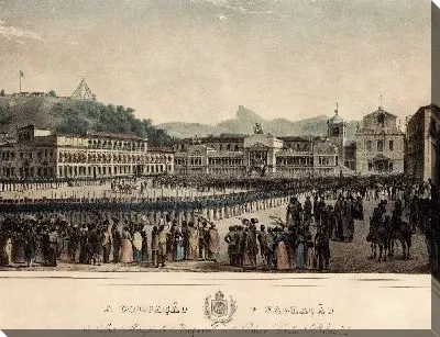 Картина Коронация и Таинство д.Педро II