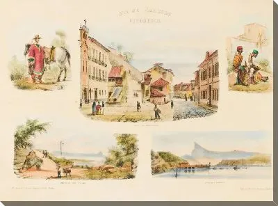 Картина Рио, живописный Жанейро