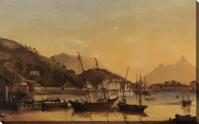 Картина Бухта Гамбоа и английское кладбище