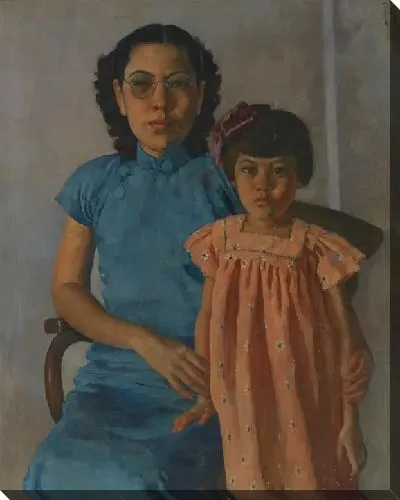 Картина Мать и дочь