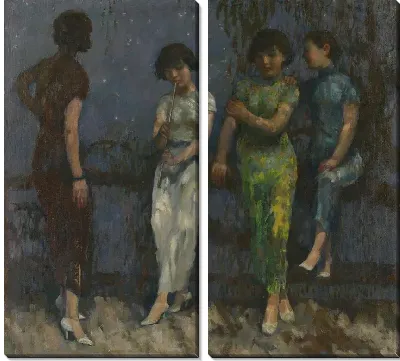 Картина Лунная ночь