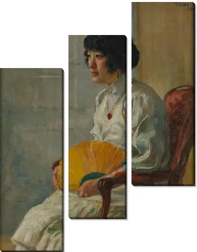 Картина Женщина, держащая веер