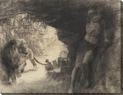 Картина Черновик для раба и льва