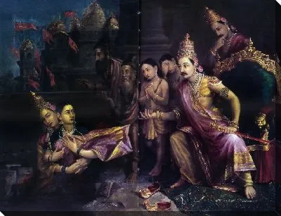 Картина Сита Бхумиправеш