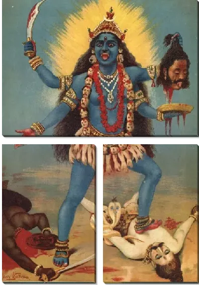 Картина Богиня кали