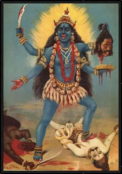 Картина Богиня кали