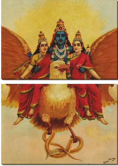 Картина Автомобиль Вишну Гаруда