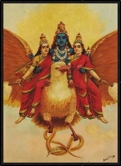 Картина Автомобиль Вишну Гаруда