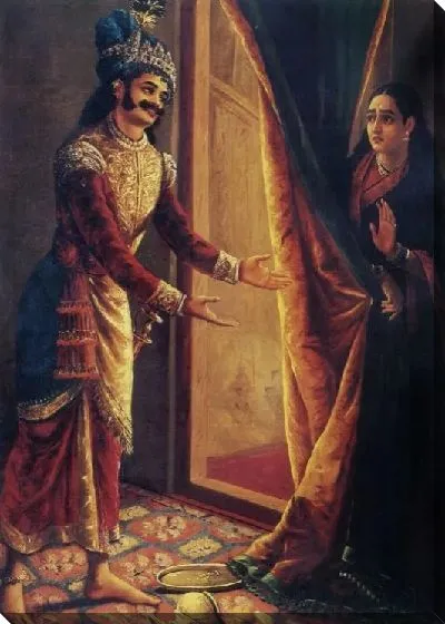 Картина Кичака и Сайрандри