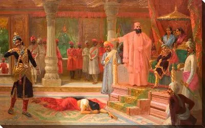 Драупади в суде Вират