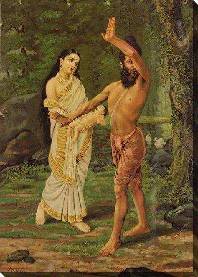 Картина Рождение Шакунтала