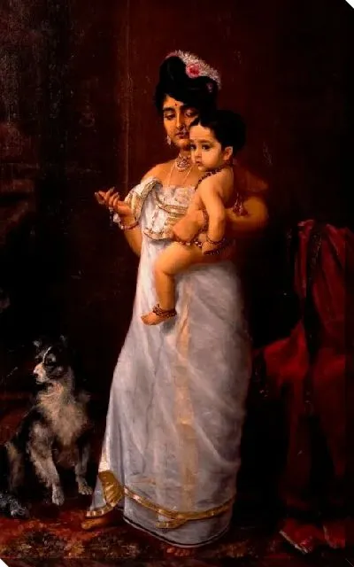 Картина Приходит папа