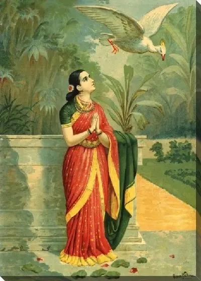 Картина Ганза Дамаянти Диалог