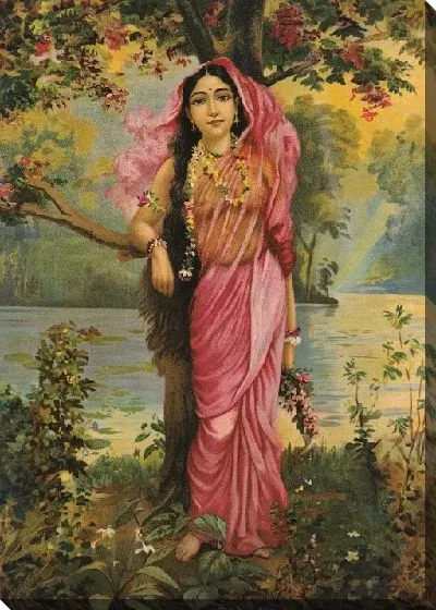 Картина весна №18