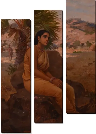 Картина Грядущее бедствие Шакунталы