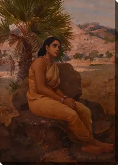 Картина Грядущее бедствие Шакунталы