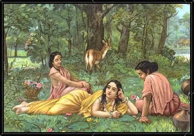 Зарисовка Шакунталы