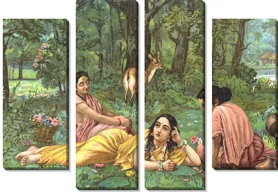 Зарисовка Шакунталы