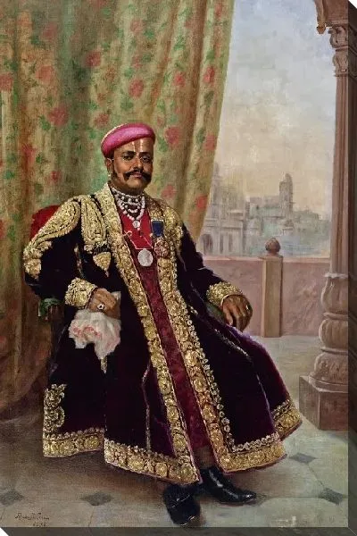 Картина Портрет Сета Лахмана Даса, CIE