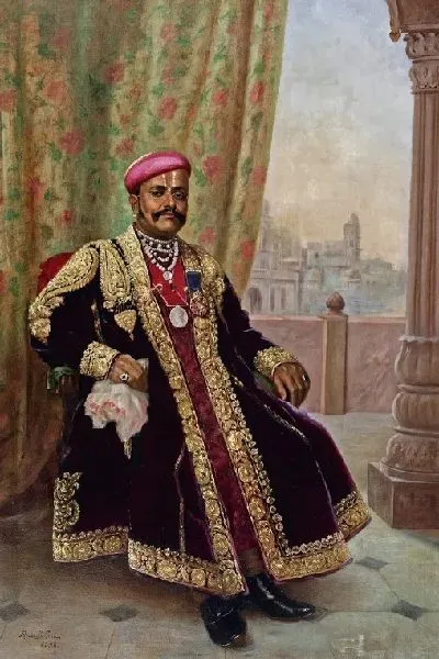Картина Портрет Сета Лахмана Даса, CIE
