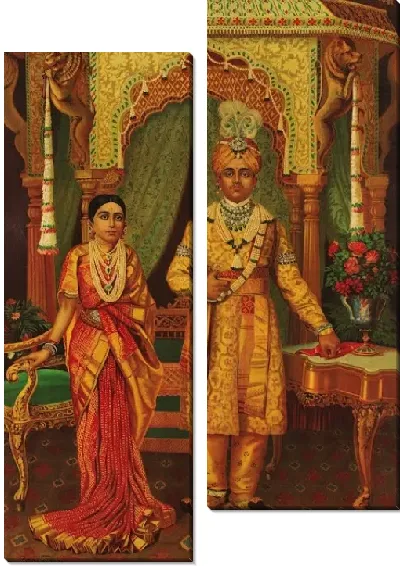 Картина Император и императрица Майсура