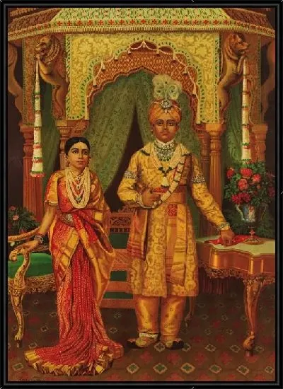Картина Император и императрица Майсура