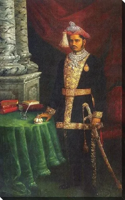 Картина Махарадж Саяджирао Шри Его Инвестиции