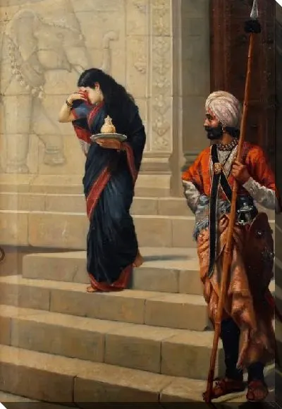 Картина отставший